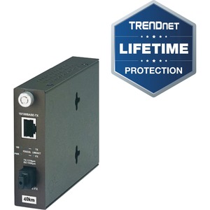 TRENDnet TFC-110S40D3 100Base-TX to 100Base-FX Dual Wavelength S