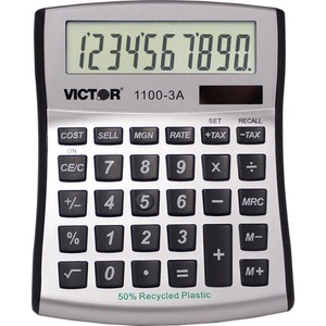 Victor AntiMicrobial Mini Desktop Calculator