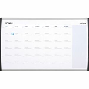 Quartet Magnetic Dry-Erase/Cork Calendar Frame