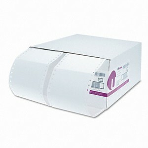 Dot Matrix Printer Labels, 1 Across, 2-15/16 x 4, White, 5000/Box  MPN:70116