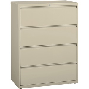 Lorell 42 4-Drawer Lateral Files