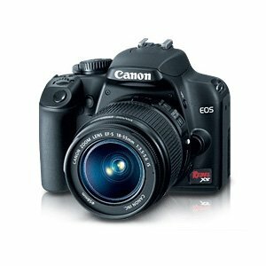 Canon EOS Rebel XS 10.1 Megapixel Digital SLR Camera (Body with Lens Kit) - 18 mm - 55 mm - Black