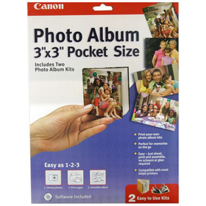 Canon 0041B009 PAPER, CANON, 3X3 POCKET SIZE PHOTO Print Media