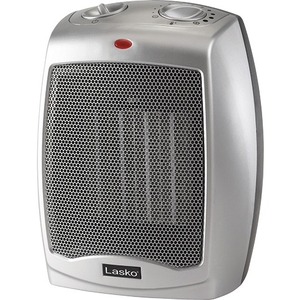 Lasko 754200 Ceramic Portable Space Heater, Silver