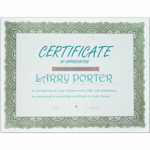 First Base St. James Green Bond Certificate