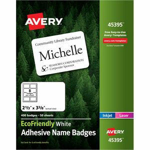 Avery EcoFriendly Name Badges