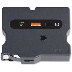 TX Tape Cartridge for PT-8000, PT-PC, PT-30/35, 1w, Black on Fluorescent Orange  MPN:TXB511