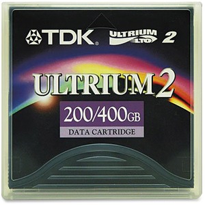 1/2" Ultrium LTO-2 Cartridge, 1998ft, 200GB Native/400GB Compressed Capacity  MPN:27694