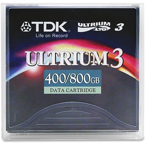 1/2" Ultrium LTO-3 Cartridge, 2200ft, 400GB Native/800GB Compressed Capacity  MPN:27791