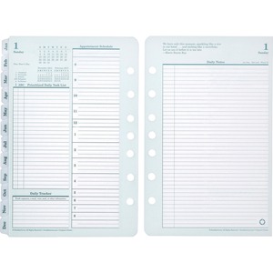 Franklin Original Full Year Daily Planning Pages