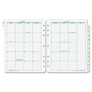 Franklin Original Planning Syst Mnthly Refill Tabs