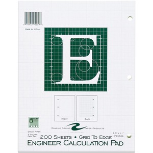 Roaring Spring Engineer Calculation Pads