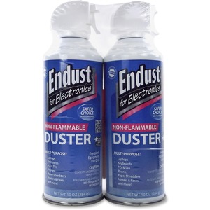 Compressed Gas Duster, 2 10oz Cans/Pack  MPN:248050