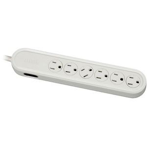 RCA 6 Outlet, 450 Joules Surge Suppressor PS26000S