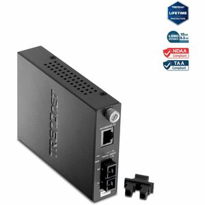 TRENDnet TFC-110S15 10/100Base-TX to 100Base-FX Single-Mode Fibe