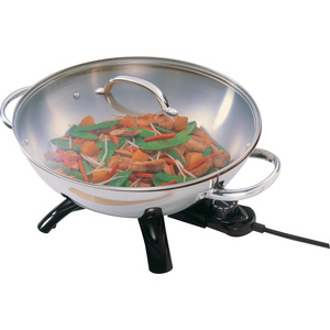 Presto+05900+Stainless+Steel+Electric+Wok