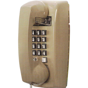 ITT 255444VBA27F Standard Phone Ash