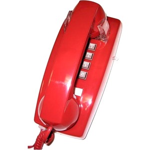 ITT 255447VBA20M Standard Phone Red