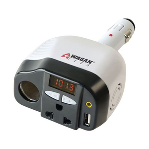 Wagan 2413-6 AC Inverter with FM Transmitter