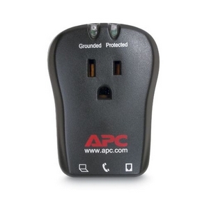 APC Essential Notebook SurgeArrest 1 Outlet W/Tel 120V