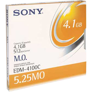 Magneto Optical Rewritable Disk, 5.25", 4.1GB (8x)  MPN:EDM4100