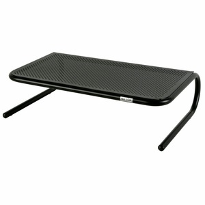 Metal Art Monitor Stand, 18 1/2 x 12 1/4 x 5 1/4, Black  MPN:30336