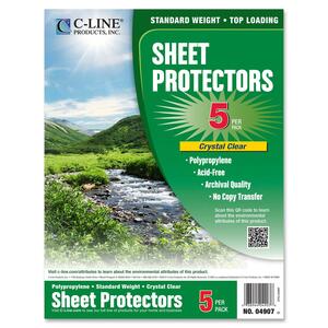 C-line Specialty Top-loading Sheet Protectors
