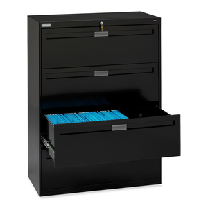 TNNLPL4248L40BK - Tennsco LPL4248L40 Lateral File Cabinet