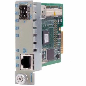 Omnitron+Systems+iConverter+2439-0-T+Transport+Module+-+1+x+10%2f100%2f1000Base-T