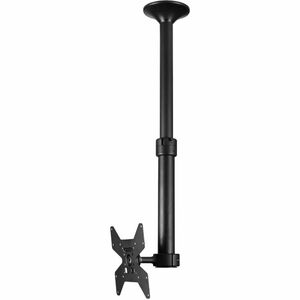 Atdec Telehook Single Display Drop Length Adjustable Ceiling TV mount - Black