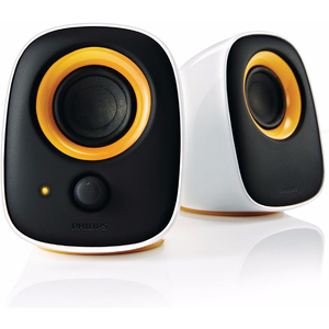 Philips SPA2210 2.0 Speaker System - 2 W RMS/4 W PMPO