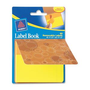 Avery Orange Circles Label Book