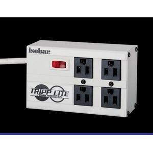 ISOBAR4 Isobar Surge Suppressor, Metal, 4 Outlet, 6ft Cord, 3330 Joules  MPN:ISOBAR4