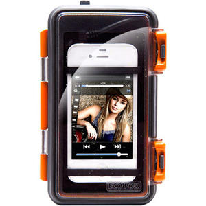 Grace Digital Orange Waterproof Cell Phone Case