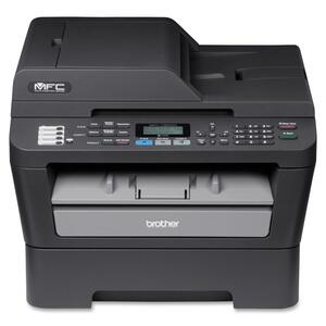 Brother MFC-7460DN Laser Multifunction Printer - Monochrome - Pl