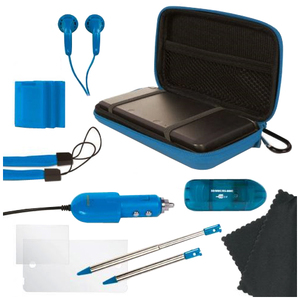 DreamGear DG3DS-4211 13-In-1 Gamer Pack In Blue For 3DS Gaming Hardware