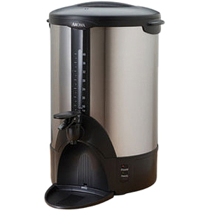 Aroma 40-Cup Coffee Urn, Stainless-Steel