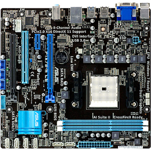 Asus F1A75-M LE Desktop Motherboard - AMD A75 FCH Chipset - Sock