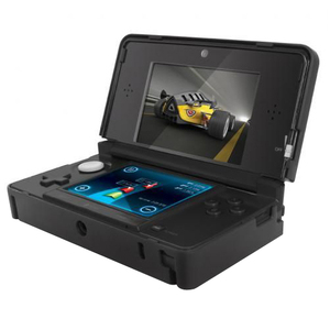 DreamGear DG3DS-4234 Power Case for 3DS In Black Rubberiz Gaming Hardware