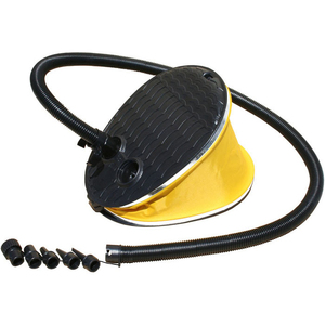 Advanced Elements AE2001 FOOT PUMP, LARGE, BELLOWS, YEL/BLACK Water Sports
