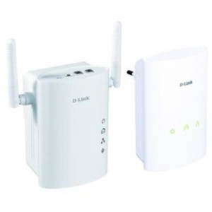 D-Link DHP-W307AV PowerLine Homeplug AV Wireless N Extender Kit