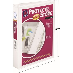 Avery Protect & Store Mini Durable View Ring Binder