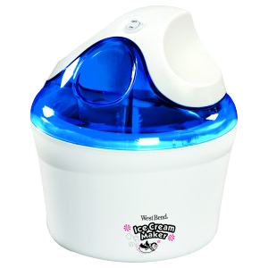 West Bend IC12893 - 1.5 Quart Ice Cream Maker