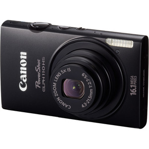 Canon 6039B001 Powershot Elph110HS Black 16.1MP Camera Hardware
