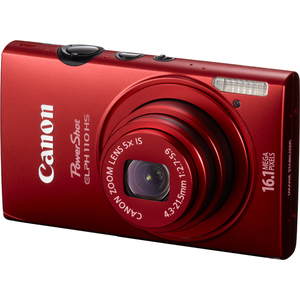 Canon 6042B001 Powershot Elph110HS Red 16.1MP CMOS Camera Hardware