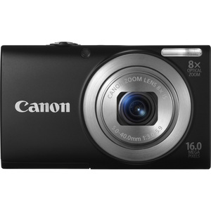 Canon 6149B001 PowerShot A4000 IS Black 16MP 8x Opt Camera Hardware