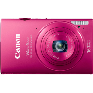 Canon 6027B001 PowerShot ELPH 320HS Red 16.1MP Camera Hardware