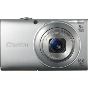 Canon 6148B001 PowerShot A4000 IS Silver 16MP 8xOpt Camera Hardware