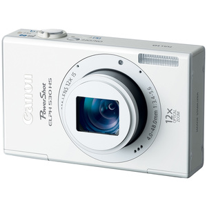 Canon 6163B001 PowerShot ELPH 530HS White 10.1MP Camera Hardware
