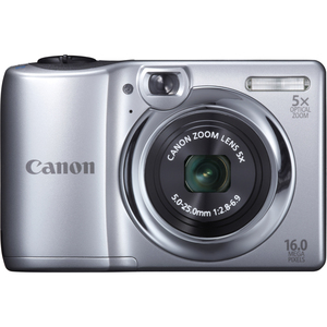 Canon 6177B001 POWERSHOT A1300 SILVER 16MP 5X OPT Camera Hardware